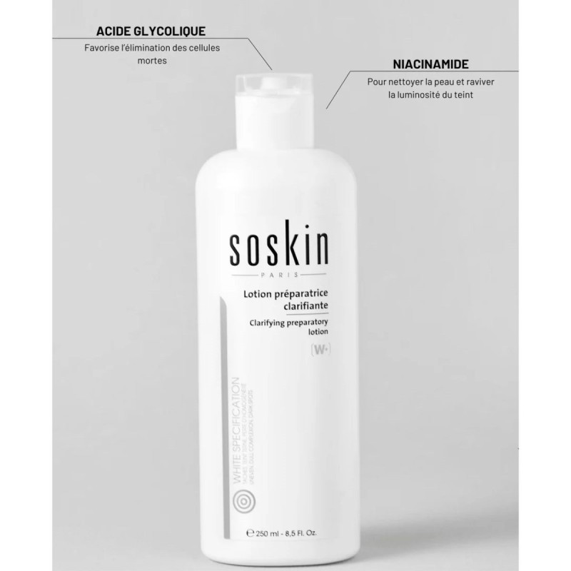 Soskin Lotion Préparatrice Clarifiante Visage Soskin Lotion Préparatrice Clarifiante Visage