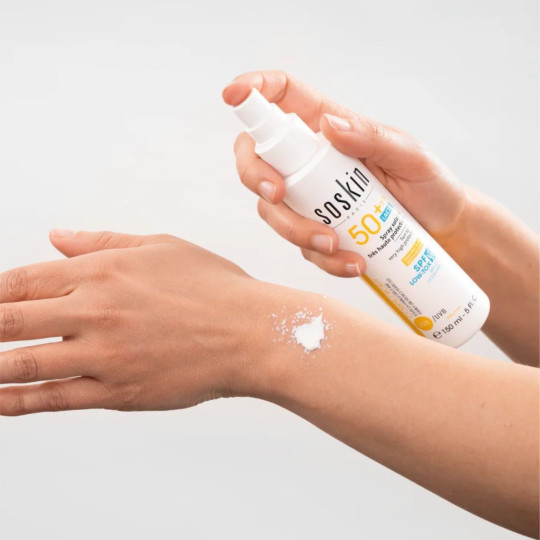 Soskin Solaire Spray Corps Lacté SPF50+