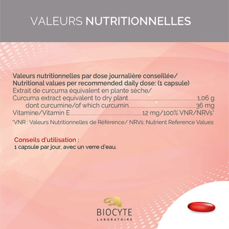 Biocyte Curcumin Forte Liposomal composition Biocyte Curcumin Forte Liposomal composition