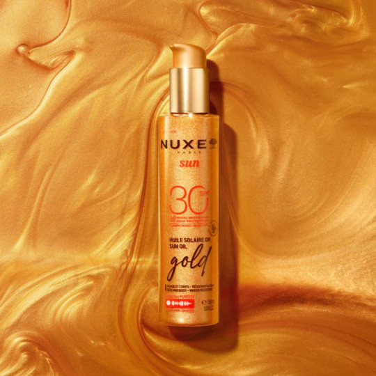 Nuxe Sun Huile Solaire Or SPF30 Visage et Corps Nuxe Sun Huile Solaire Or SPF30 Visage et Corps
