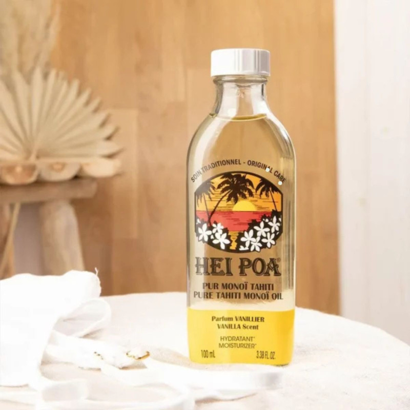 Hei Poa Pur Monoï Vanillier 100ml visuel