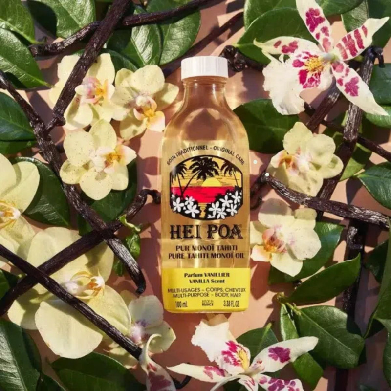 Hei Poa Pur Monoï Vanillier 100ml visuel
