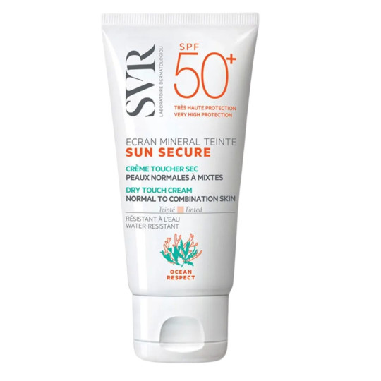 Svr Sun Secure Ecran Minéral Teinté SPF50+ Toucher Sec