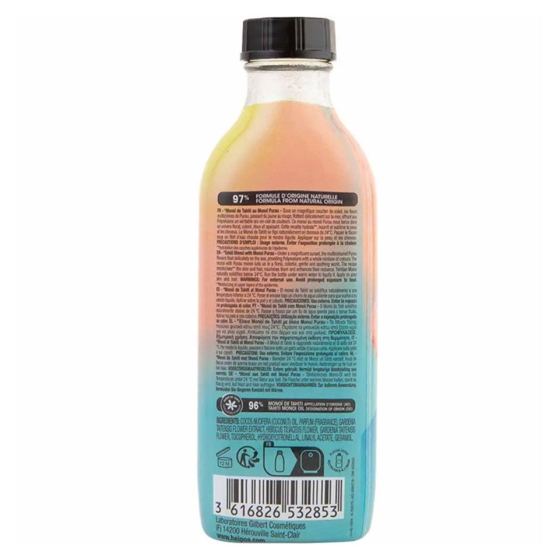 Hei Poa Monoï Collection Sunset Flower