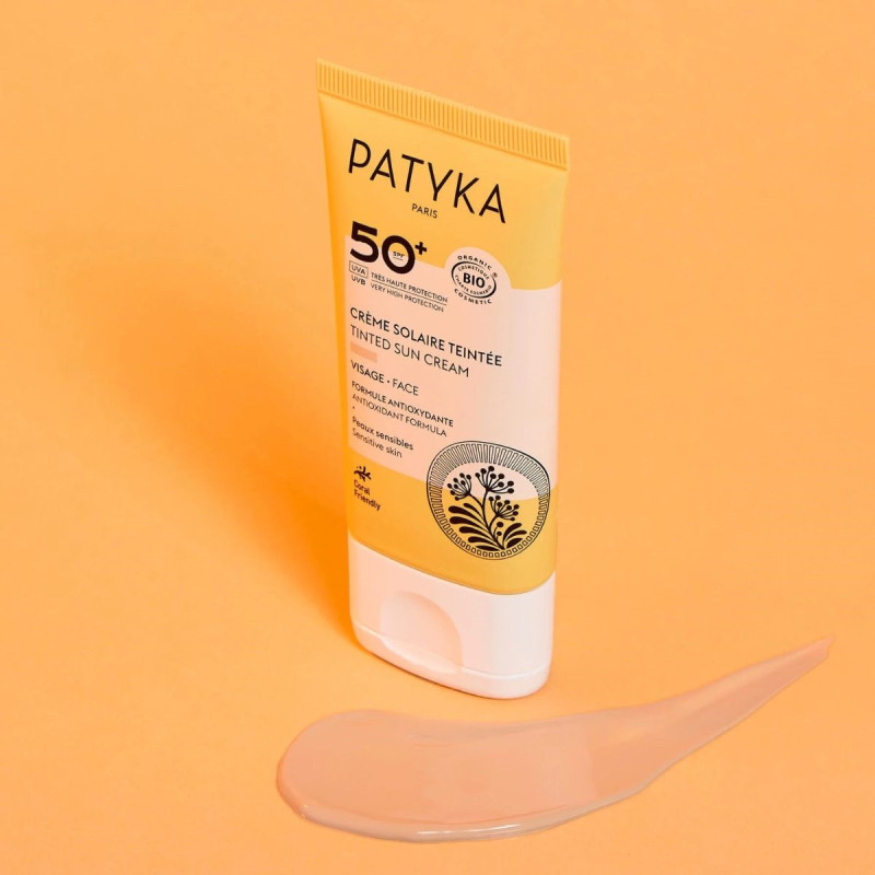 Patyka Crème Solaire Visage Teintée SPF50+ Patyka Crème Solaire Visage Teintée SPF50+