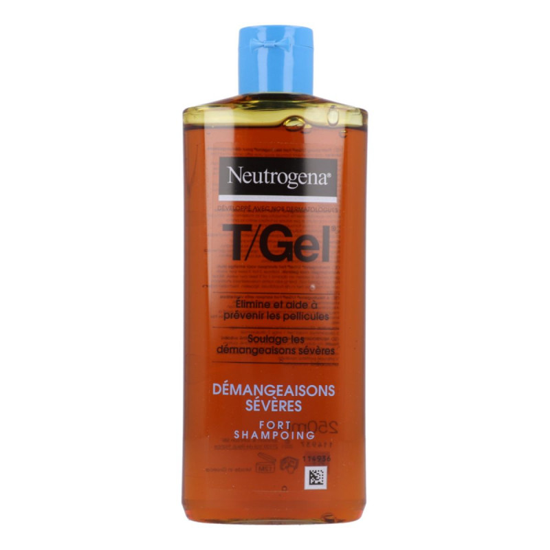 Neutrogena Shampooing T/Gel Fort Démangeaisons sévères-250 ml Neutrogena Shampooing T/Gel Fort Démangeaisons sévères-250 ml