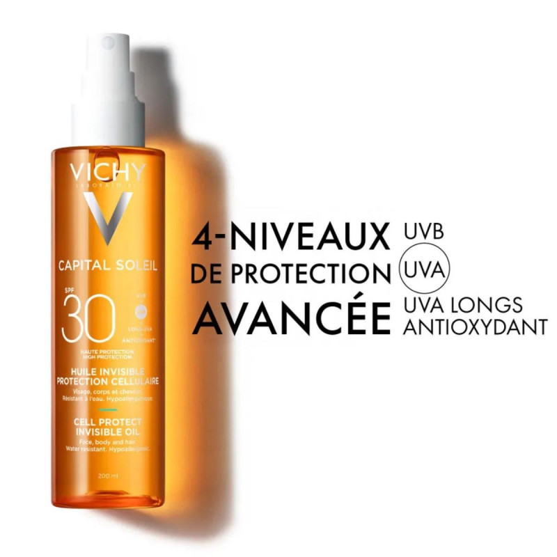 Vichy Capital Soleil Huile Invisible SPF30