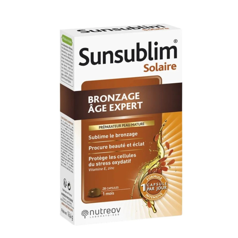 Nutreov Sunsublim Bronzage Age Expert