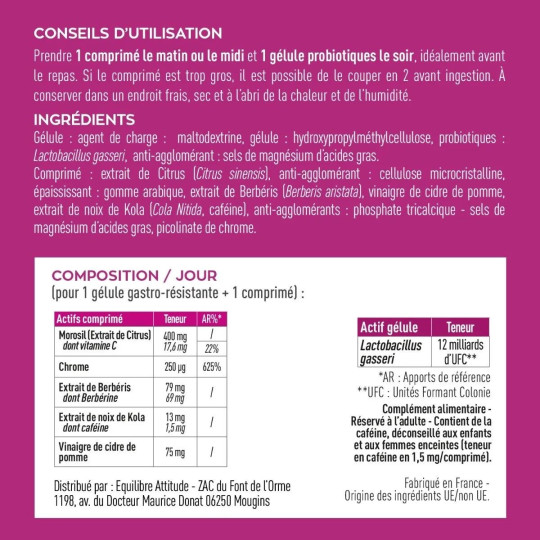 Granions Complexe Minceur Probiotiques Granions Complexe Minceur Probiotiques