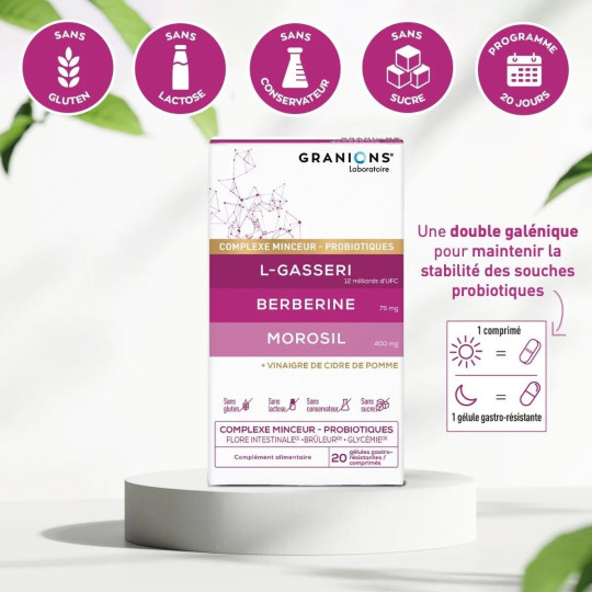 Granions Complexe Minceur Probiotiques Granions Complexe Minceur Probiotiques