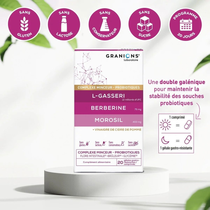 Granions Complexe Minceur Probiotiques Granions Complexe Minceur Probiotiques