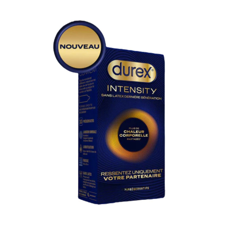 Durex Intensity Préservatifs sans Latex Durex Intensity Préservatifs sans Latex