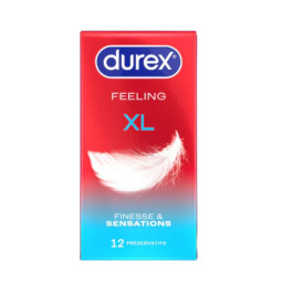Durex Feeling XL Préservatifs Finesse et Sensation