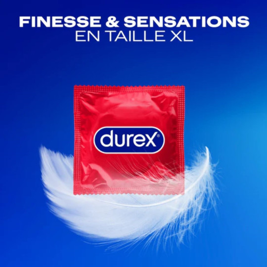 Durex Feeling XL Préservatifs Finesse et Sensation Durex Feeling XL Préservatifs Finesse et Sensation