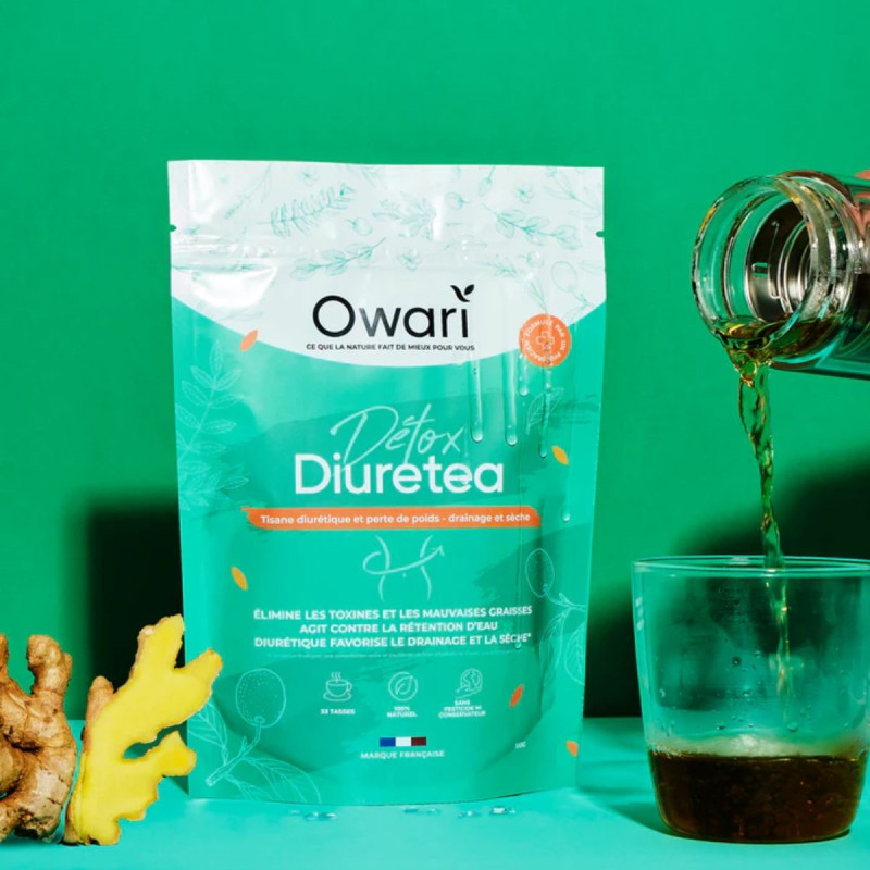 Owari Diuretea Détox Tisane Diurétique
