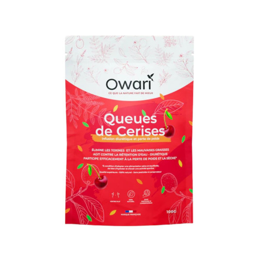 Owari Queues de Cerise Infusion Diurétique et Perte de Poids Owari Queues de Cerise Infusion Diurétique et Perte de Poids