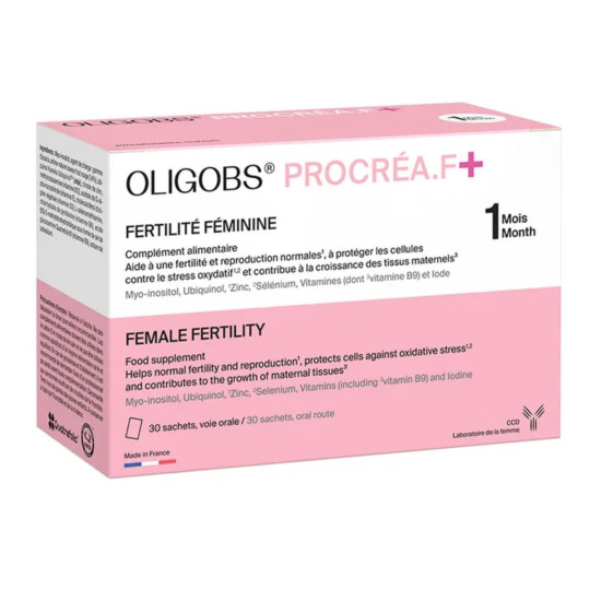 Oligobs Procréa.F+ Fertilité Féminine Oligobs Procréa.F+ Fertilité Féminine