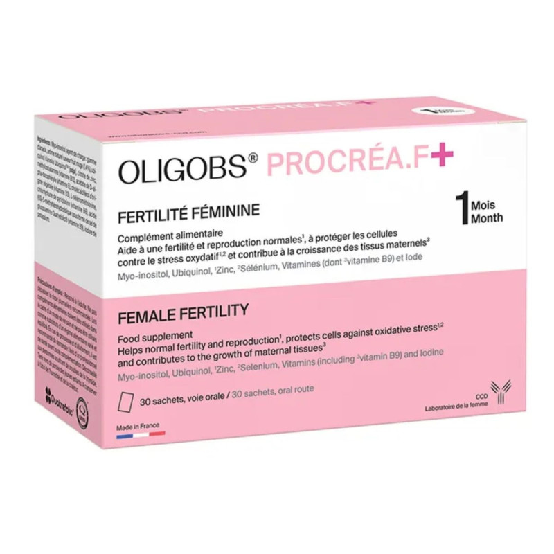 Oligobs Procréa.F+ Fertilité Féminine Oligobs Procréa.F+ Fertilité Féminine