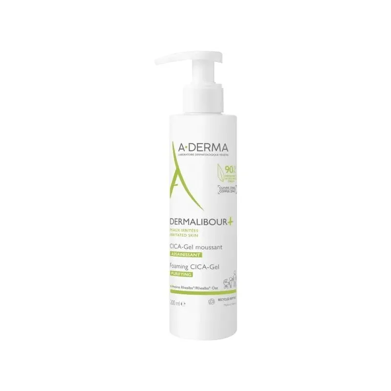 A-Derma Dermalibour+ Gel Moussant Assainissant 200ml A-Derma Dermalibour+ Gel Moussant Assainissant 200ml