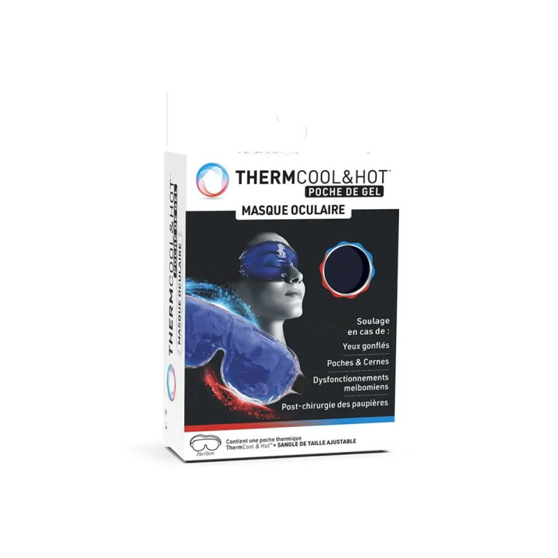 Thermcool & Hot Masque Oculaire Poche de Gel Thermcool & Hot Masque Oculaire Poche de Gel