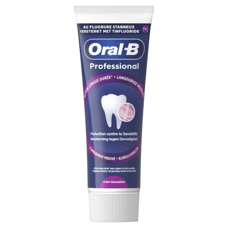 Oral-B Dentifrice Calm Sensation Protection contre la sensibilité Oral-B Dentifrice Calm Sensation Protection contre la sensibilité