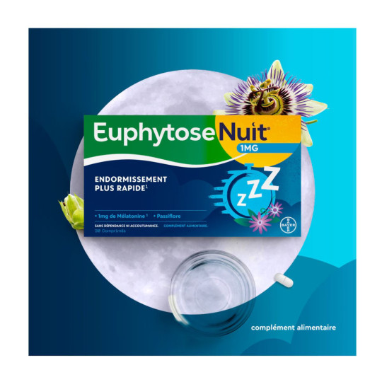 Euphytose Nuit 30 Comprimés Euphytose Nuit 30 Comprimés