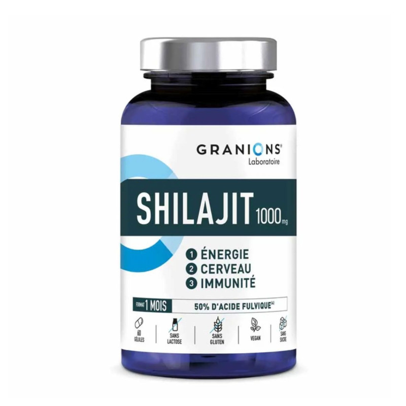 Granions Shilajit 1000mg Energie Immunité