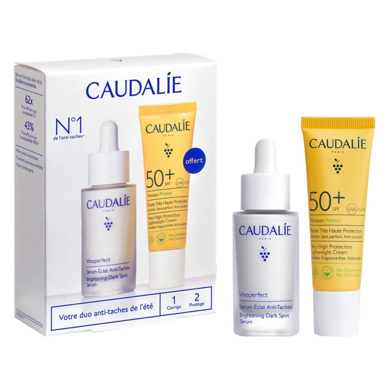 Caudalie Vinoperfect Coffret Sérum Eclat Anti-Taches + Vinosun Protect SPF50+ OFFERT Caudalie Vinoperfect Coffret Sérum Eclat Anti-Taches + Vinosun Protect SPF50+ OFFERT