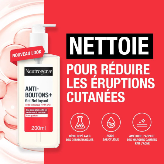 Neutrogena Anti-boutons + Gel Nettoyant