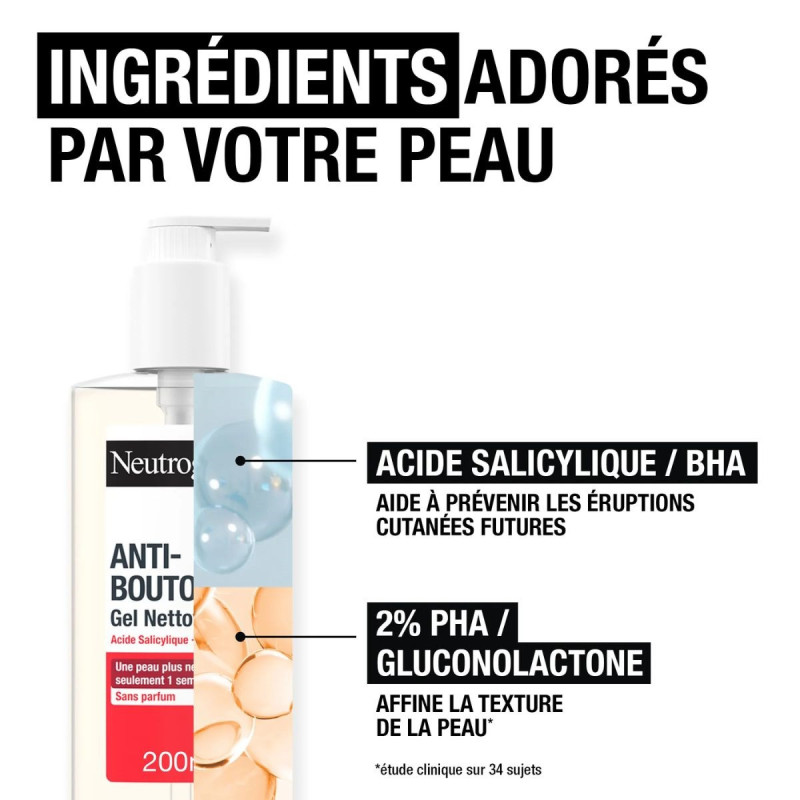 Neutrogena Anti-boutons + Gel Nettoyant