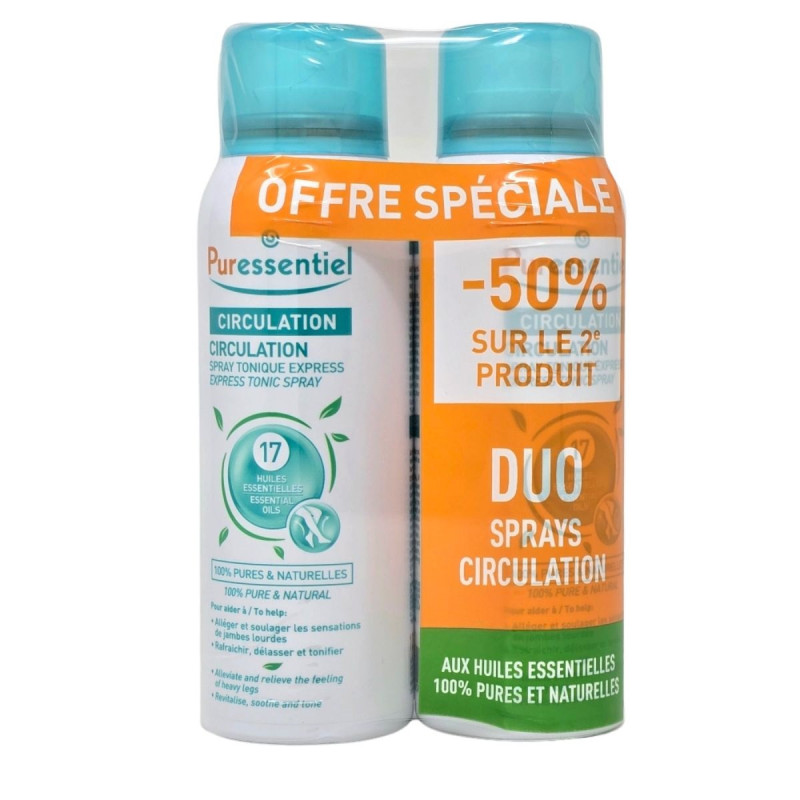Puressentiel Circulation Spray Tonique Express Puressentiel Circulation Spray Tonique Express