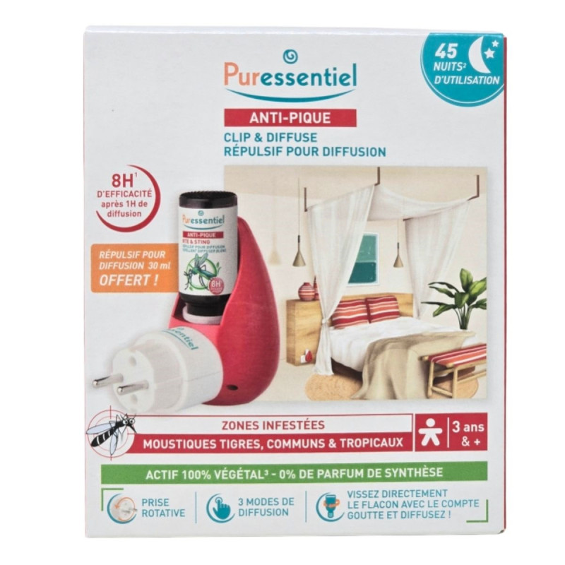 Puressentiel Anti-Pique Clip & Diffuse