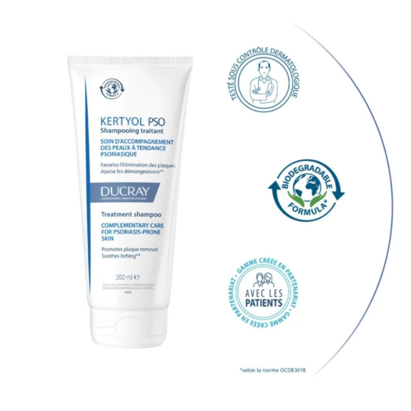 Ducray Kertyol Pso Shampooing Traitant 200ml Ducray Kertyol Pso Shampooing Traitant 200ml