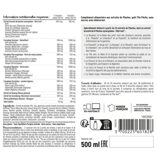 STC Nutrition Minceur Drainaxyl 500 STC Nutrition Minceur Drainaxyl 500