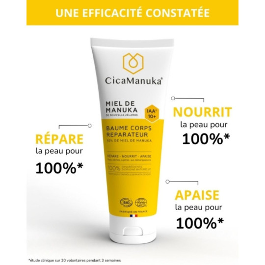 CicaManuka Miel De Manuka Baume Corps Réparateur 200ml CicaManuka Miel De Manuka Baume Corps Réparateur 200ml