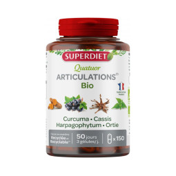 SuperDiet Quatuor Articulations Bio Gélules