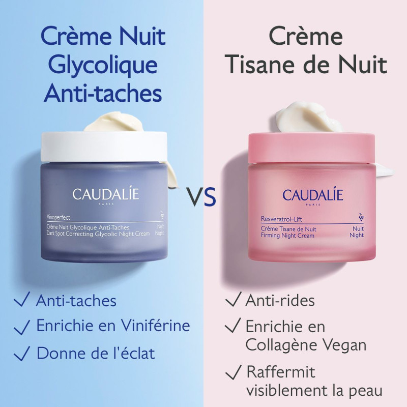 Caudalie Vinoperfect Crème Nuit Glycolique Anti-taches Caudalie Vinoperfect Crème Nuit Glycolique Anti-taches