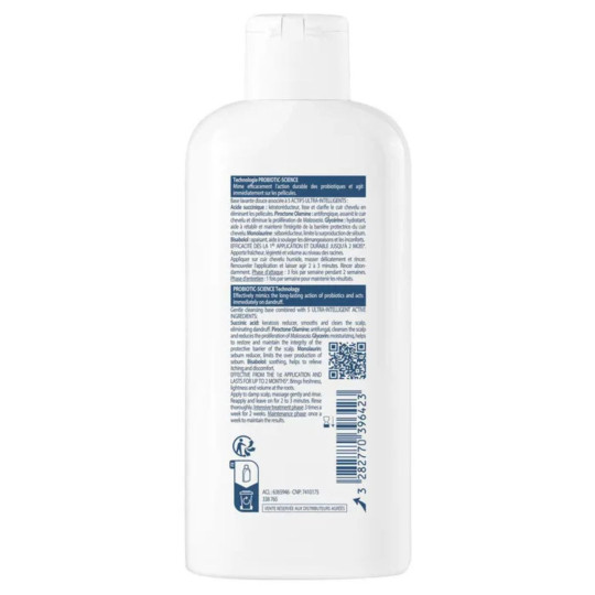 Ducray Kelual Squanorm Shampooing Pellicules Grasses dos Ducray Kelual Squanorm Shampooing Pellicules Grasses dos