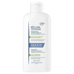 Ducray Kelual Squanorm Shampooing Pellicules Grasses 200ml