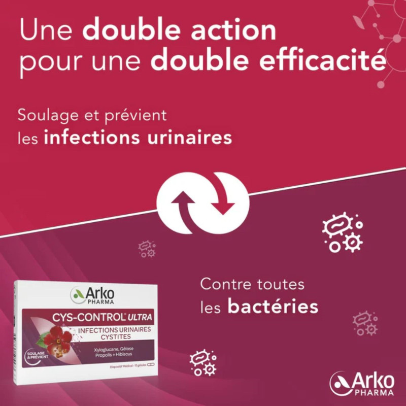 Arkopharma Cys-control Ultra Infections Urinaires