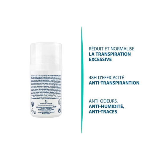 Ducray Hidrosis Control Roll-on Anti-transpirant
