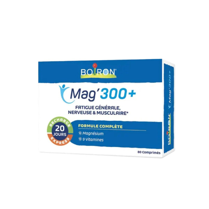 Boiron Mag 300+ Fatigue Générale Boiron Mag 300+ Fatigue Générale