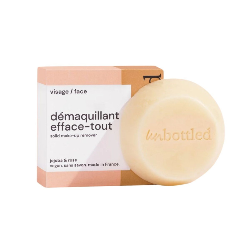 Unbottled Démaquillant Efface Tout Solide