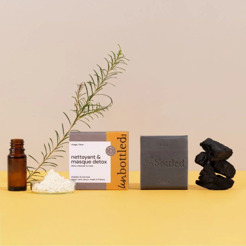 Unbottled Nettoyant & Masque Detox Visage Unbottled Nettoyant & Masque Detox Visage