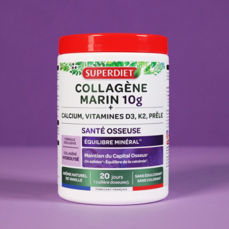 Superdiet Collagène Marin 10g Santé Osseuse Superdiet Collagène Marin 10g Santé Osseuse