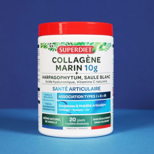 Superdiet Collagène Marin 10g Santé Articulaire Superdiet Collagène Marin 10g Santé Articulaire