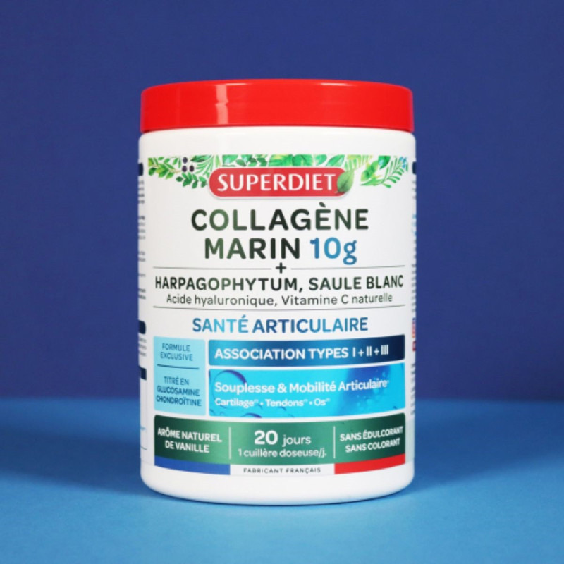 Superdiet Collagène Marin 10g Santé Articulaire Superdiet Collagène Marin 10g Santé Articulaire