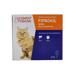 Clément Thékan Fiprokil Chat