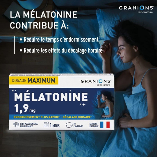 Granions Mélatonine 1.9mg
