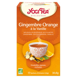 Yogi Tea Gingembre Orange à la Vanille Infusion